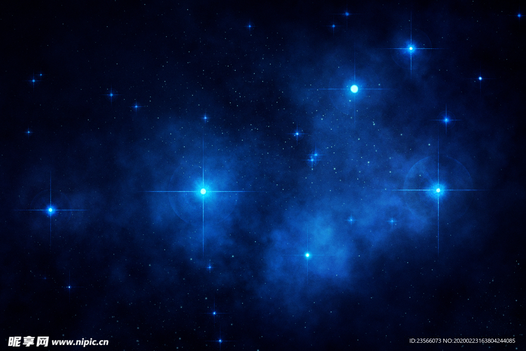 温馨浪漫夜晚星空背景