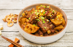 莲藕炖排骨美食