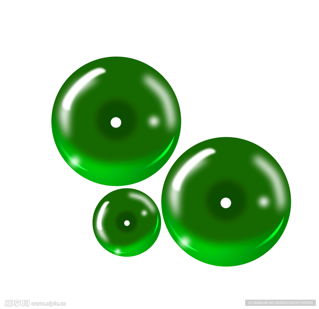 绿色宝石元素
