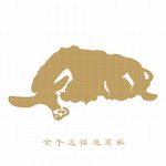 金牛矢量图案