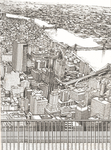 外国建筑手绘