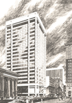 外国建筑手绘