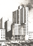 外国建筑手绘