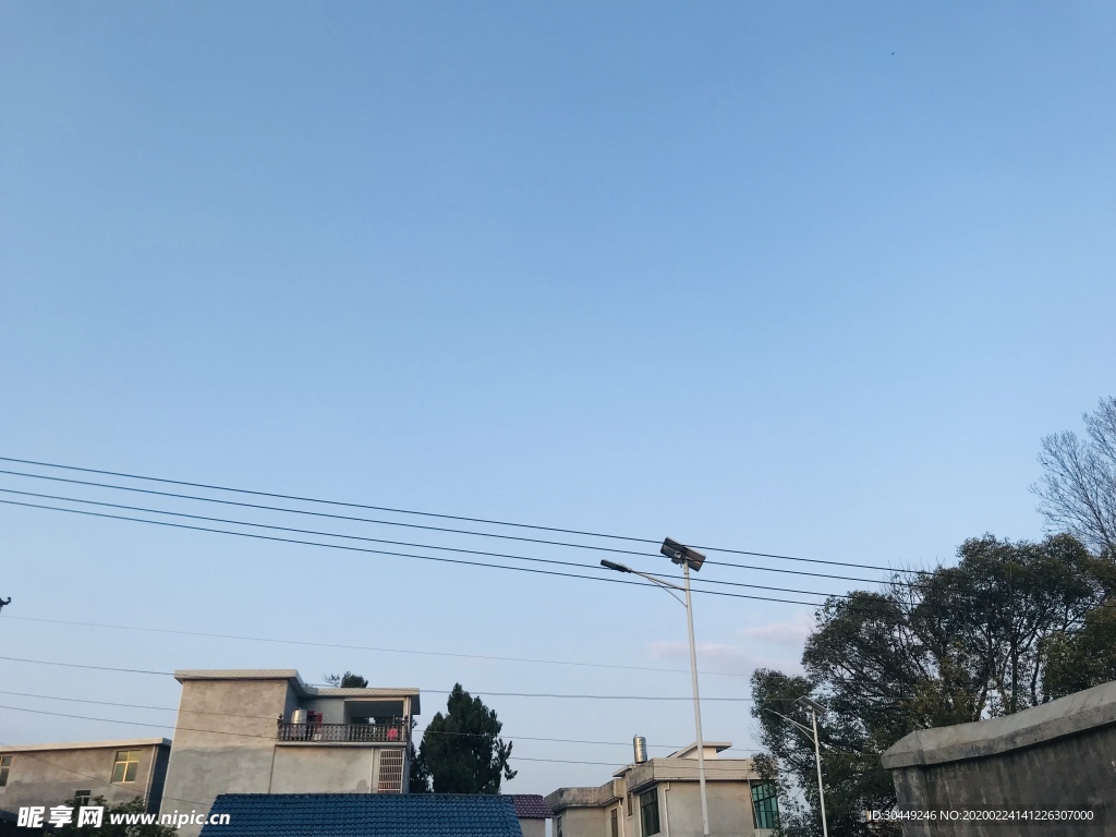 蓝天