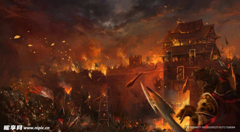 古代战争激烈场景
