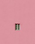 粉色窗户