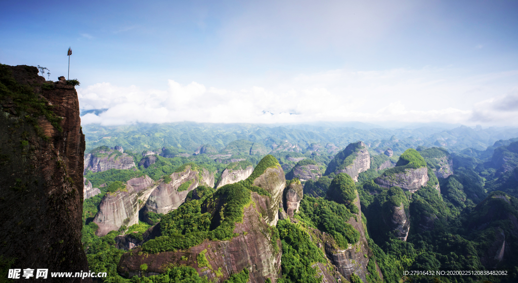 湖南崀山八角寨风光