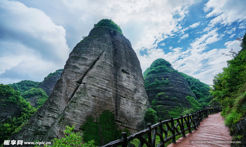 龙南县小武当山景色