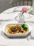 鸡扒炒意粉