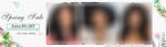 假发 banner  假发海报