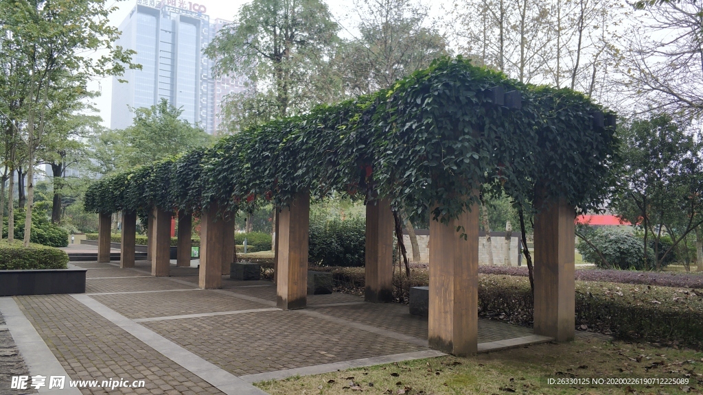廊架
