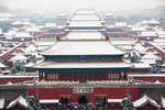 北京故宫雪景