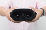 虚拟现实VR产品背面展示