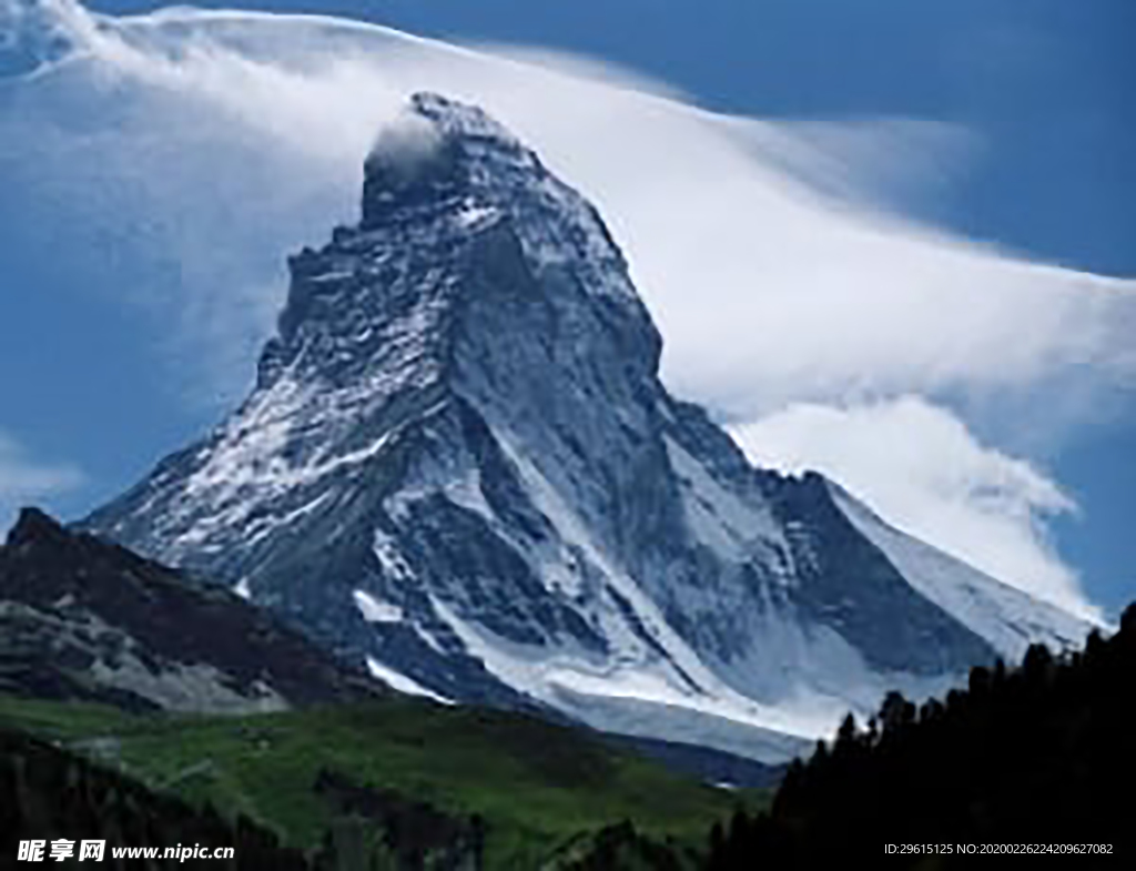 雪山图片