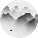 水墨画山水画