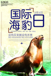 国际 海豹日主题 海报