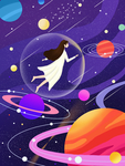 卡通宇宙游走
