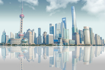上海东方明珠建筑群