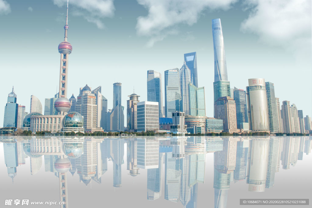 上海东方明珠建筑群