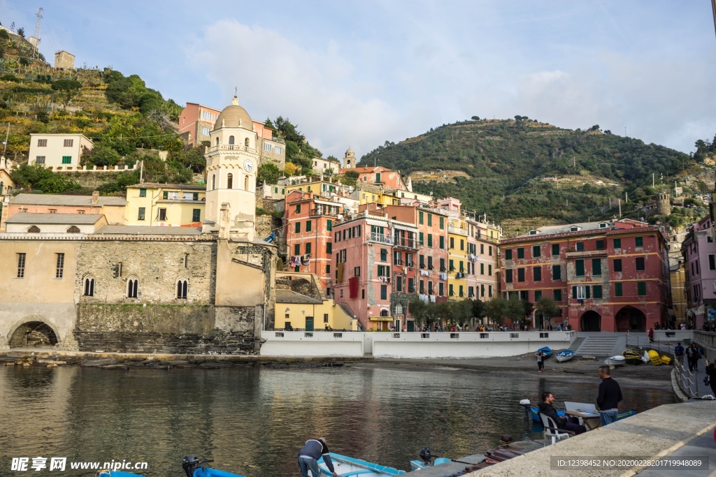意大利五渔村景观摄影