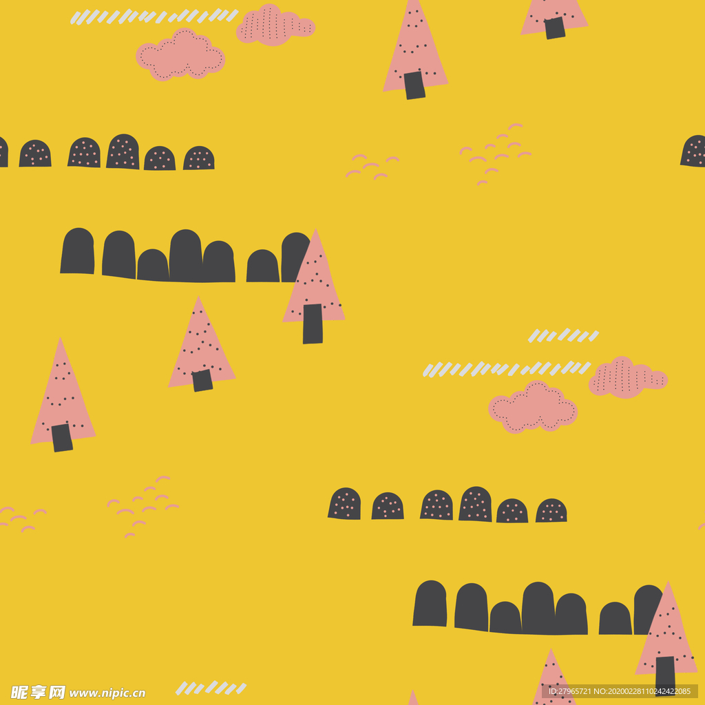 印花无缝背景