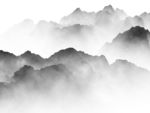 抽象意境水墨画装饰画