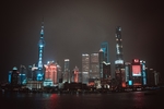 夜晚的上海