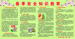 校园春季安全知识教育
