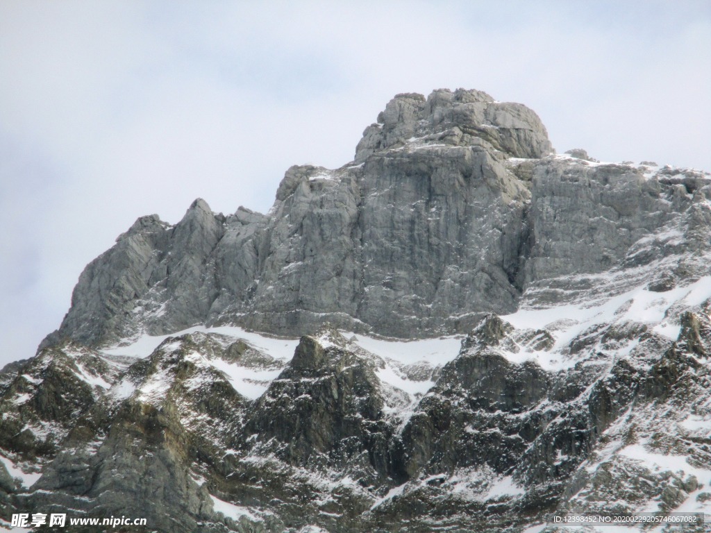 瑞士策马特峰自然风景