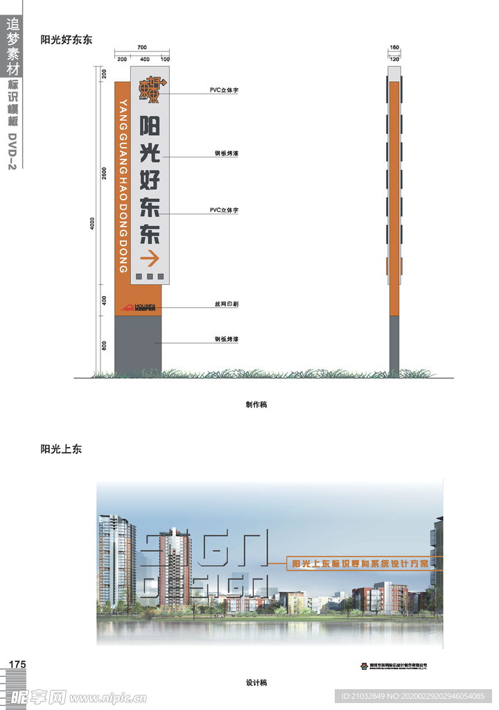 小区导视牌