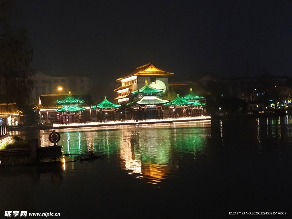 南通濠河夜景