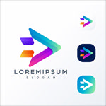类LOGO箭头图标