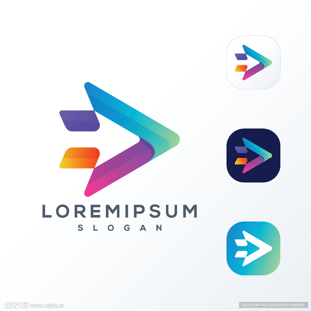 类LOGO箭头图标