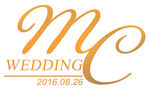 婚礼logo MC字母设计