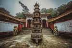 九宫山沧桑古朴的道教寺庙