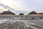北京 故宫博物院 故宫雪景 旅
