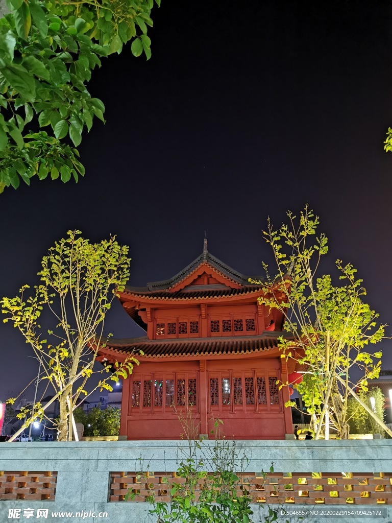 古建筑夜景