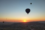 热气球上的日出 土耳其