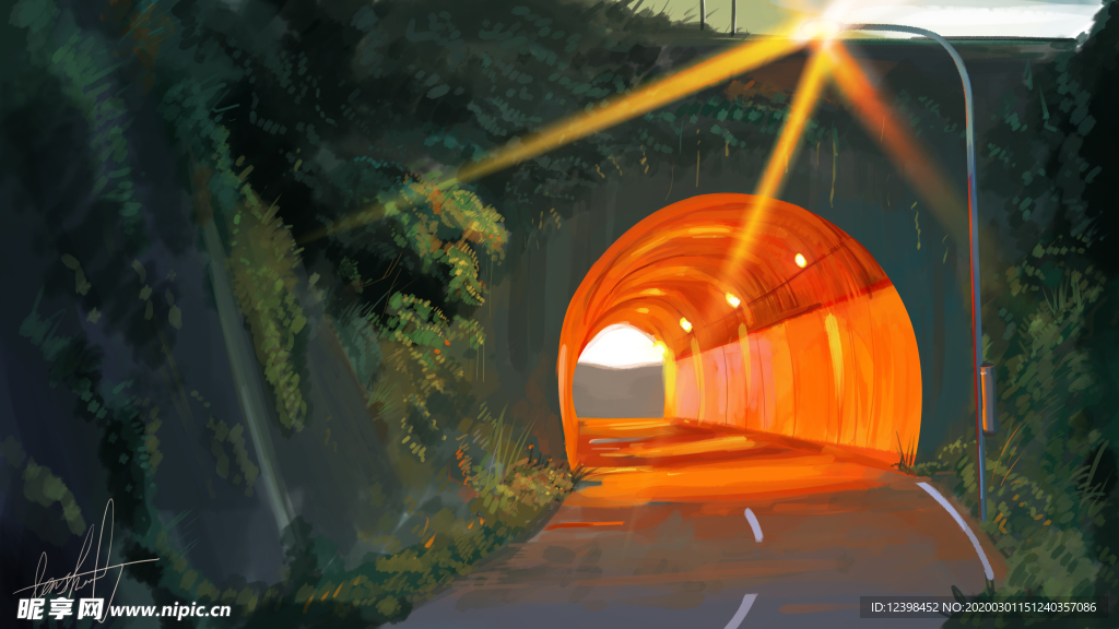 各种各样的隧道