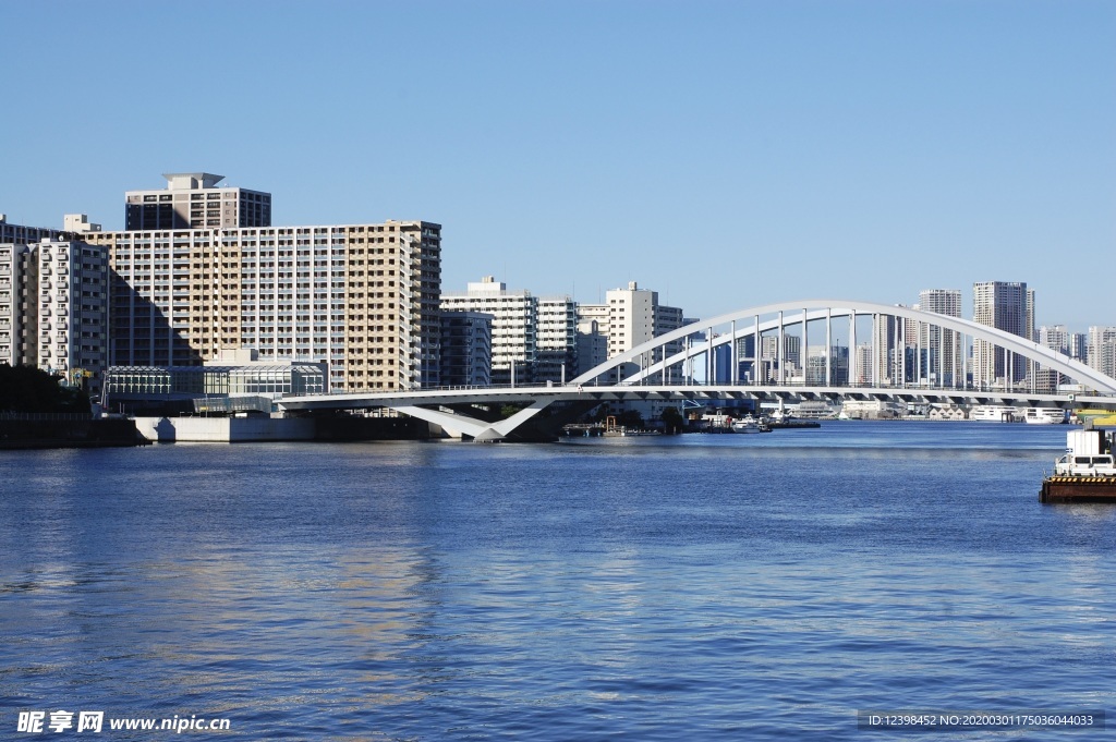 日本东京银座建筑景观
