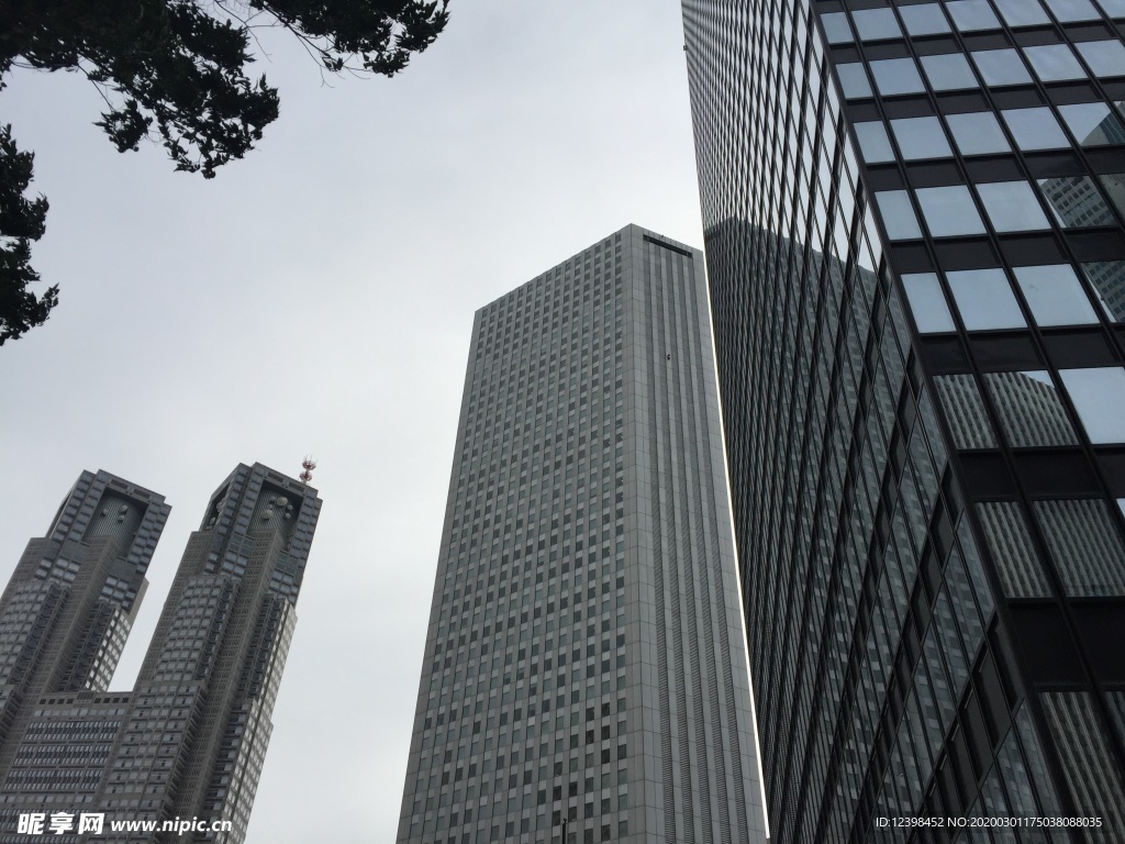 日本东京银座建筑景观