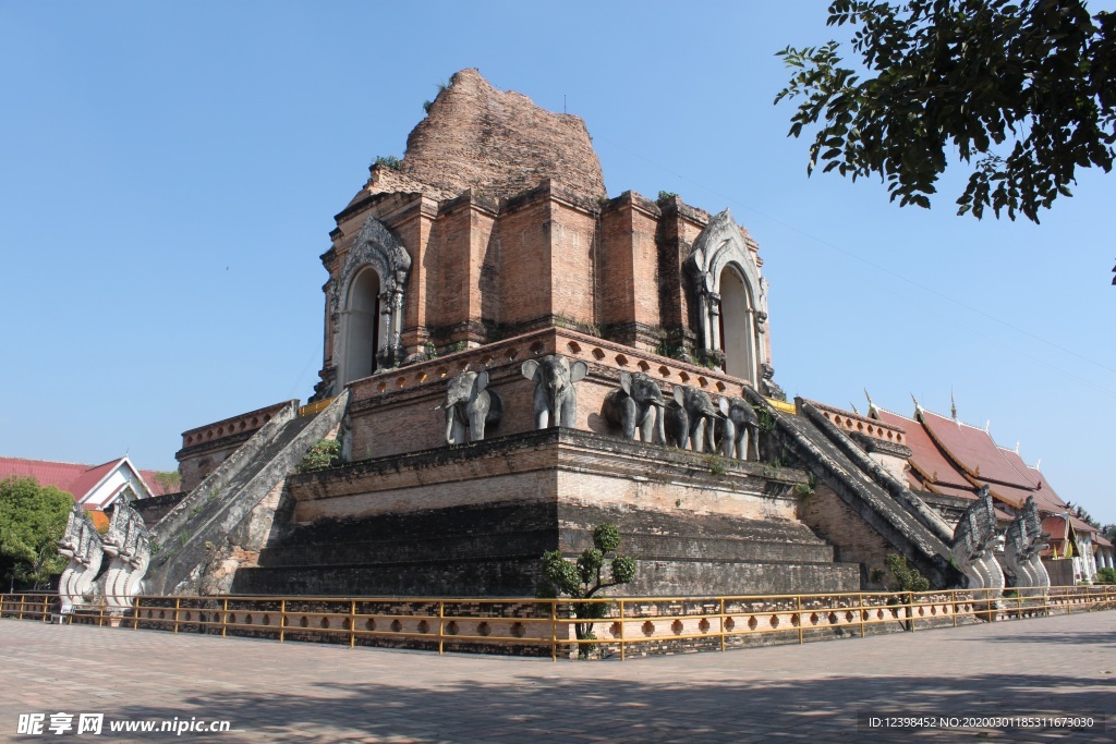 泰国清迈建筑风景摄影