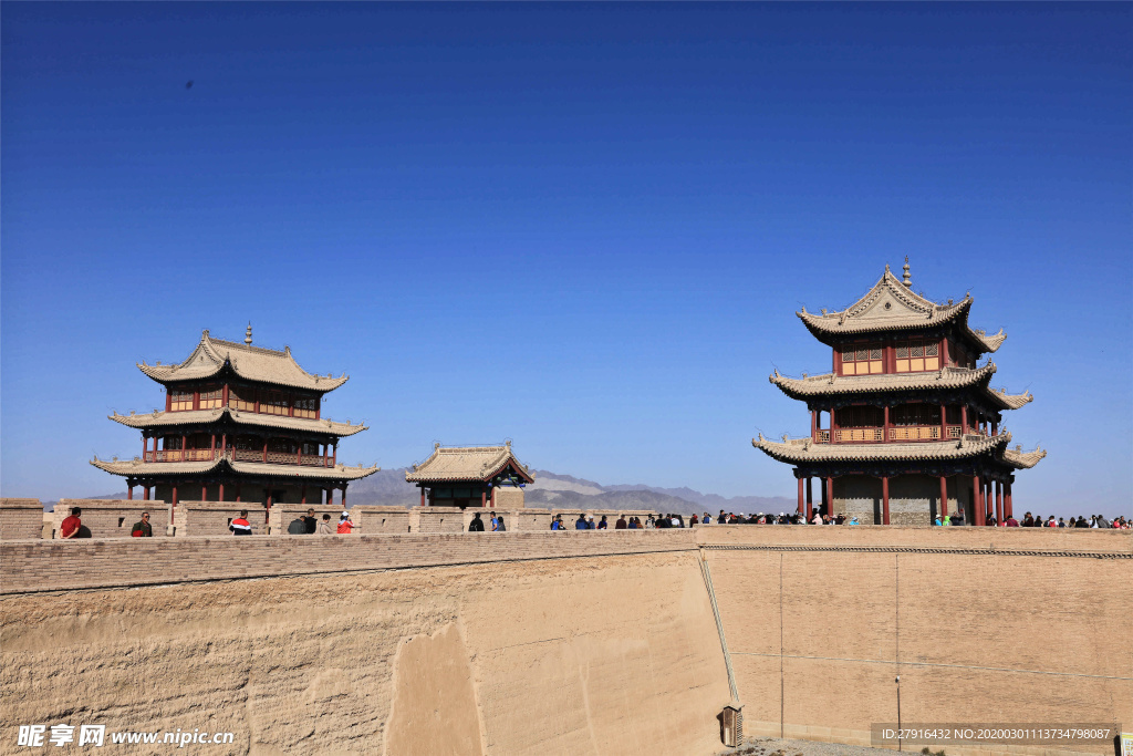 甘肃嘉峪关城楼
