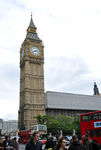 伦敦大笨钟和公共汽车