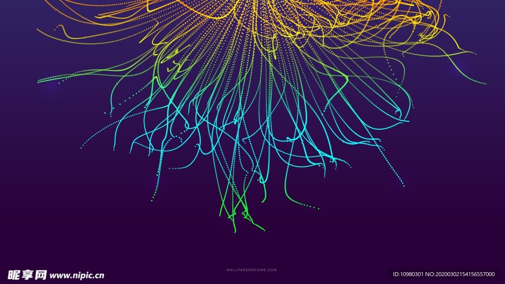 高清炫酷光束背景素材