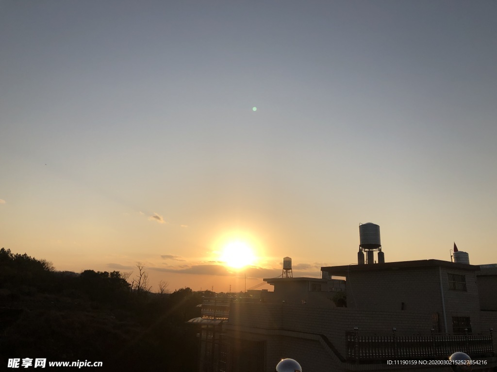 黄昏景色
