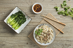 青菜小葱炒饭