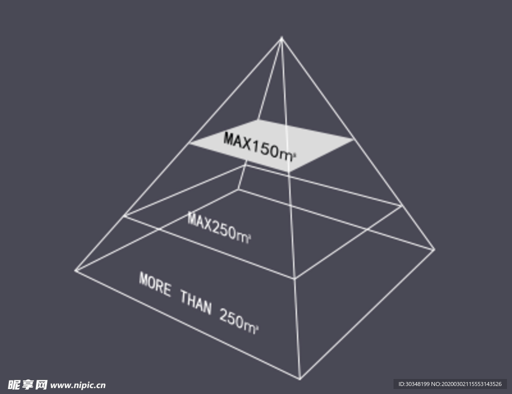 金字塔数据图