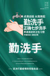 勤洗手武汉加油疫情宣传海报