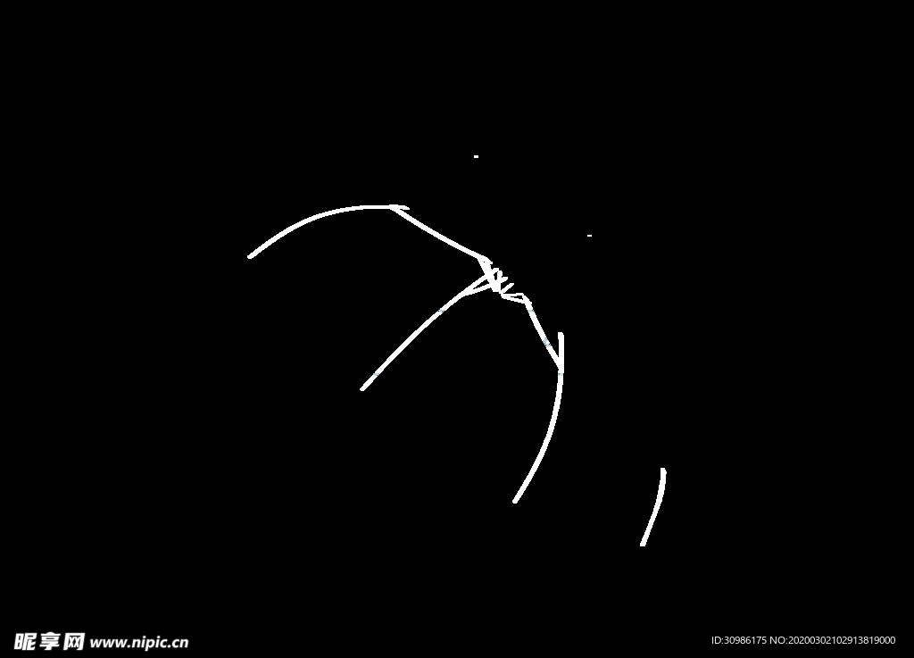 遮阳伞样机设计图